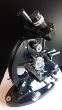 Very Rare Cooke, Troughton & Simms Microscope With Epi-Illumination Assemby -