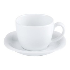 Square White Tea Cup 22cl –
