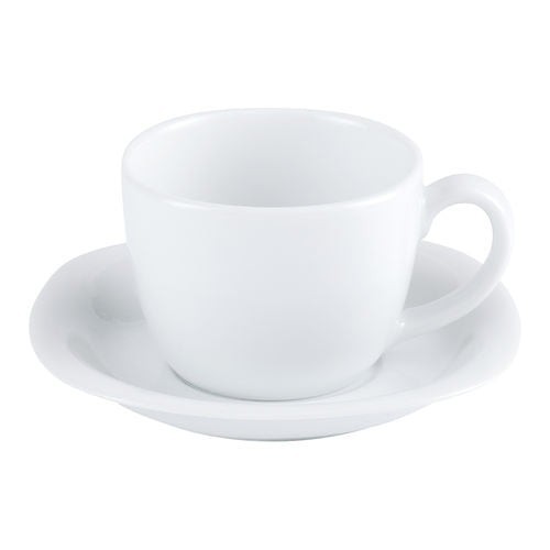 Square white tea cup - square,