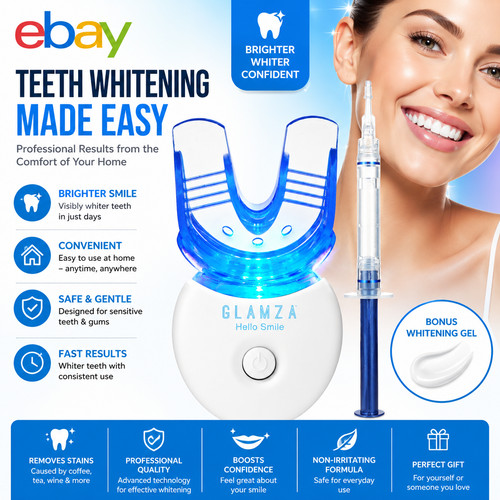 Teeth whitening light - teeth,