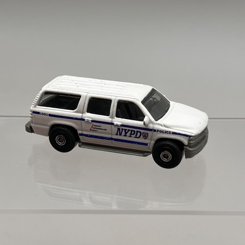 Matchbox chevy suburban nypd - matchbox,