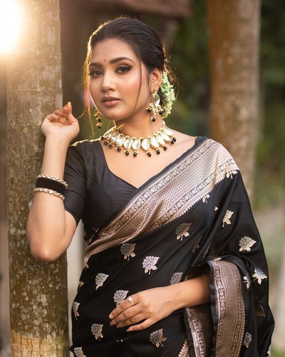 Banarasi silk saree - silk, heavy