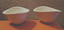 2 villeroy & boch white Vapiano graduated bowls