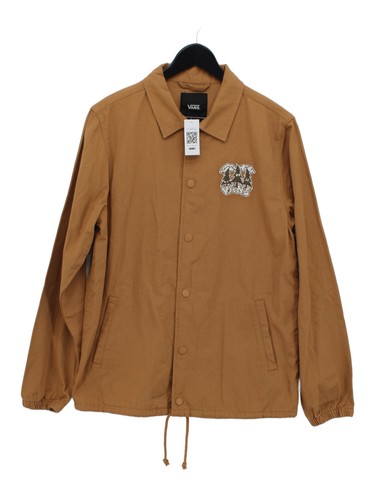 Vans windbreaker jacket tan - windbreaker,