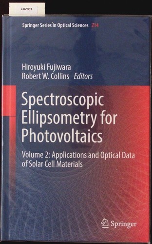 Spectroscopic ellipsometry for - spectroscopic,