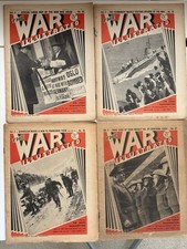 Pick any 4 From 80 Original WW2 British Magazines 'The War Illustrated'