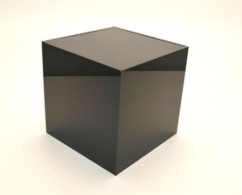 Acrylic plastic perspex cube - plastic,