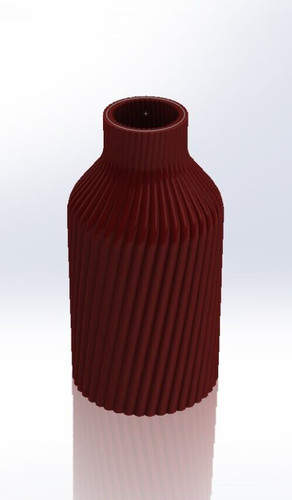Modern bottle shape printed - shape,