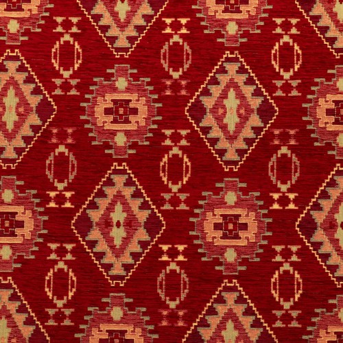 Tribal kilim pattern chenille - pattern,