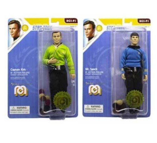 Star trek figures kirk spock - figures, &