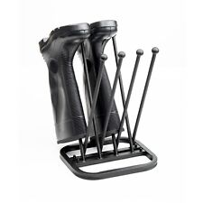 4 Pair Wellington Walking Boot Rack Stand | Wellies Welly Shoes | Indoor/Outdoor