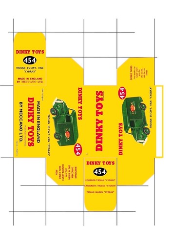 Dinky trojan van - dinky,