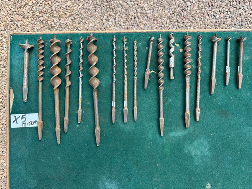 Vintage auger woodworking - vintage, 17