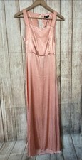 Ladies Peach Satin ‘Dora’