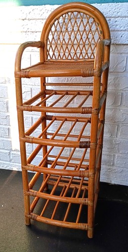 Vintage arched wicker rattan - vintage,
