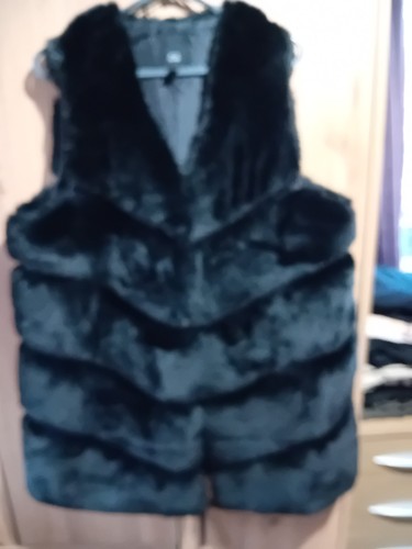 Stunning sleeveless fur body