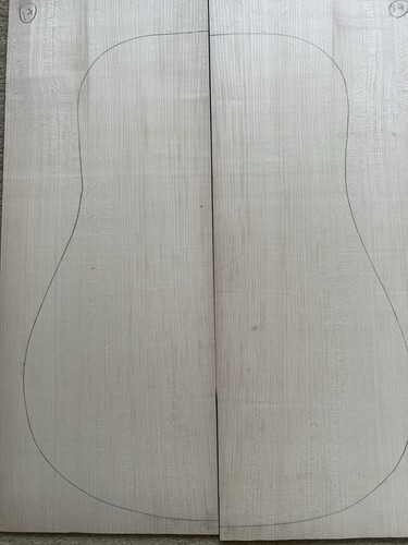 European flamed maple acoustic - european,