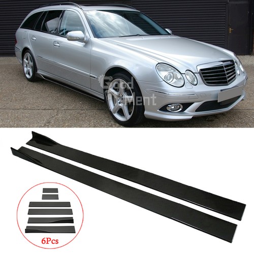 Glossy side skirts splitter - skirts,