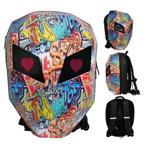 Led motorcycle backpack - motorcycle,
