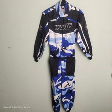 Wulfsport Cub Race Suit Camo Motocross Trials Dirt Bike Kids Go Kart Suits 2XL