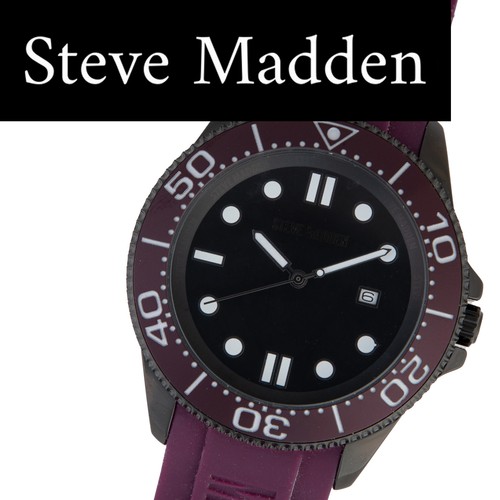 Steve madden 44mm watch date - steve, watch-date