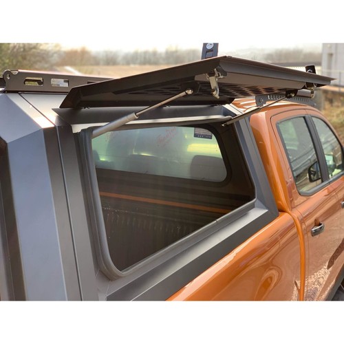 Aluminium load bed - load, canopy