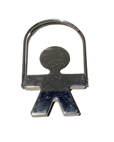 Alessi keychain human - alessi,