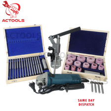 Valve Seat Re Storation Grinder Big Kit Sioux Style 54 Pcs Top .385 UK ACTOOLS