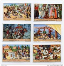 6 LIEBIG CARDS S-1675  DUTCH
