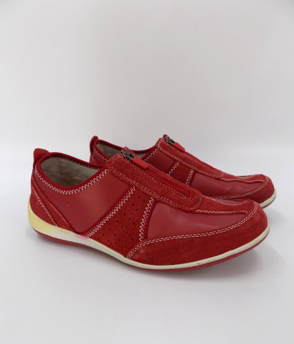Pavers shoes red suede - pavers,