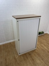 Metal Tambour Cabinet / 2 X