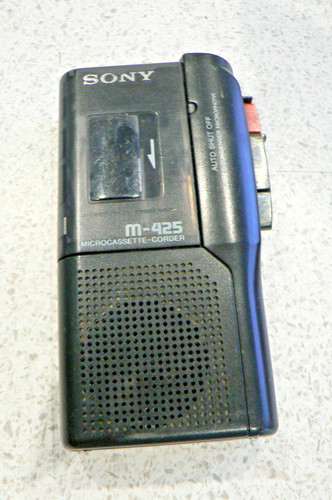 Sony 425 microcassette - sony,