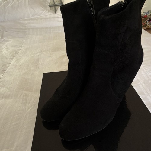 Alberto zago black suede - alberto, ankle