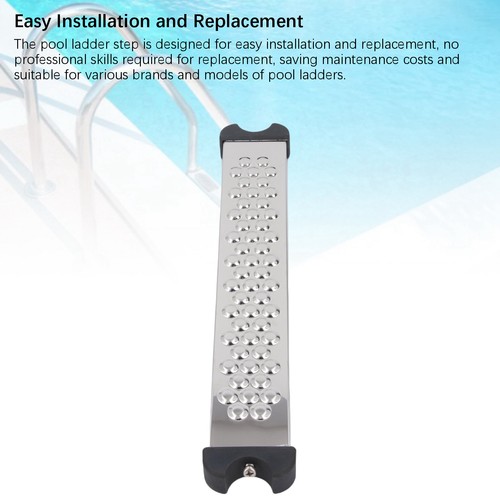 Stainless steel pool ladder - stainless,