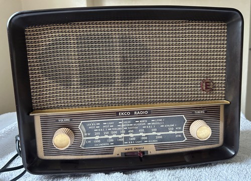 Working vintage ekco u245 - working,