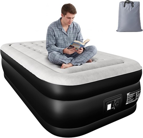 Single air bed inflatable - air,