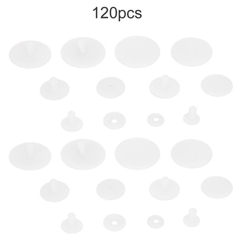 120x sets 45mm white - 120x, -45mm