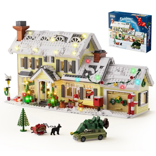 Moc christmas winter house - moc,