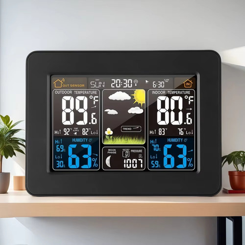 Weather station with - weather,