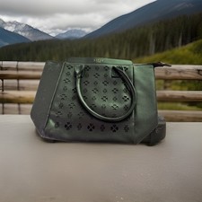 NEW ‘LIPSY ‘ London BLACK TOTE Medium/ Large Shoulder BAG Cut Out Floral Design