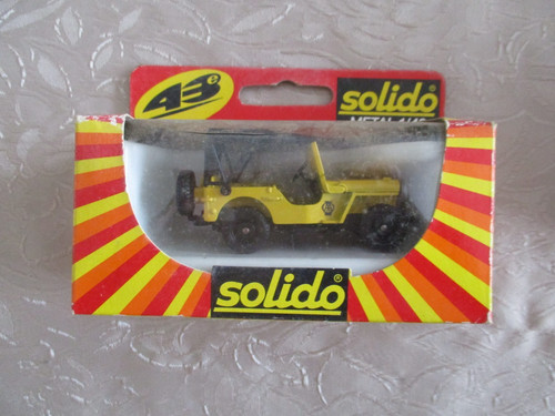 Solido model willy jeep - willy's,