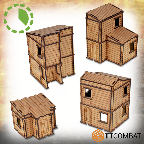 Ttcombat bnib timber house set - ttcombat,