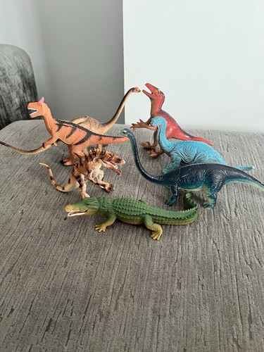 Dinosaur figures and - and, 1