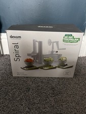 Dexam White Spiralizer/spiral Slicer With 3 Blades