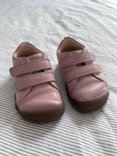 Geox Girls First Steps Shoes in Pink Leather (Size 21, UK 4 1/2)