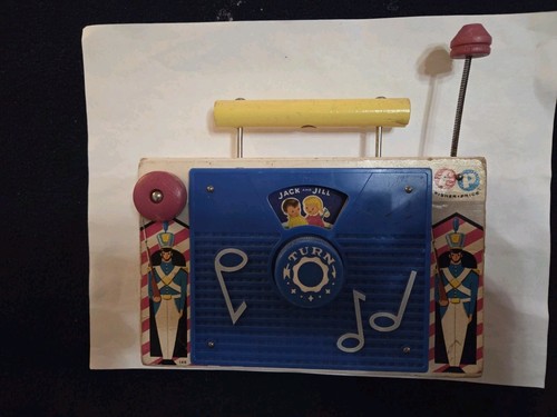 1964 fisher price radio - fisher, tv