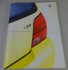 Brochure VW Lupo 3L TDI Status