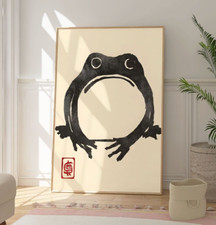 Matsumoto Hoji Frog Poster