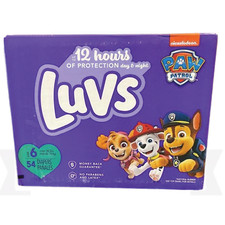 Luvs Diapers Size 6, 54 Count - Disposable Diapers 1.90kg