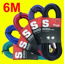 Stagg 6M XLR Male to Female